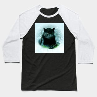 Black jaguar Baseball T-Shirt